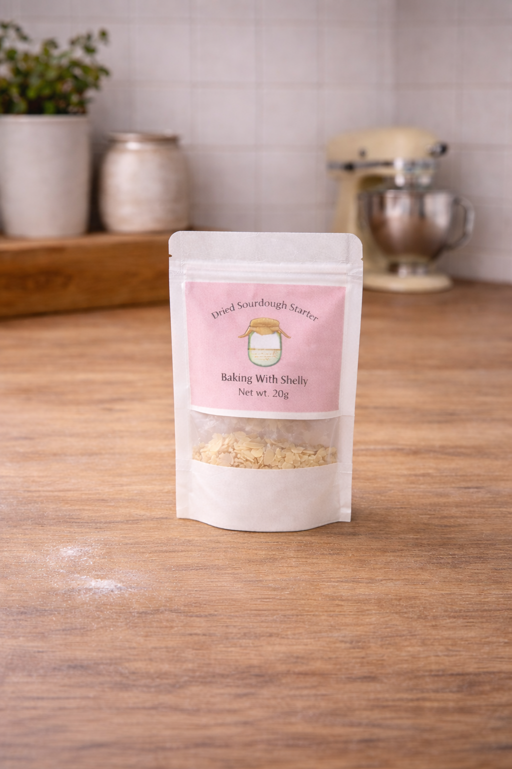 Dried Sourdough Starter Flakes (20g) – Shelly Starter