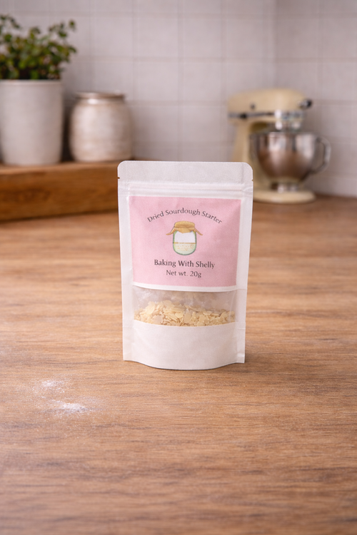 Dried Sourdough Starter Flakes (20g) – Shelly Starter