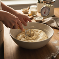 Danish Dough Whisk in Use