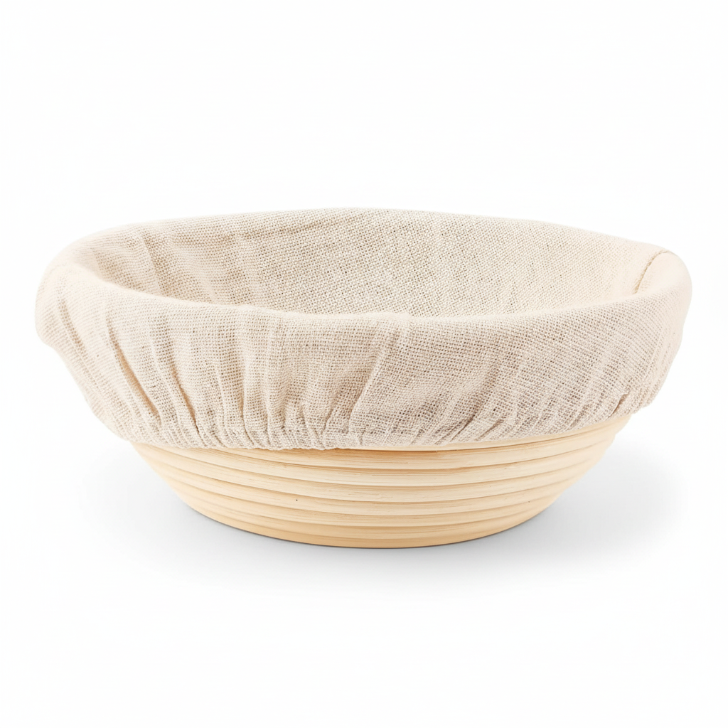 Round Banneton Basket with Liner