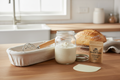 Sourdough Starter Kit Kitchen Mockup